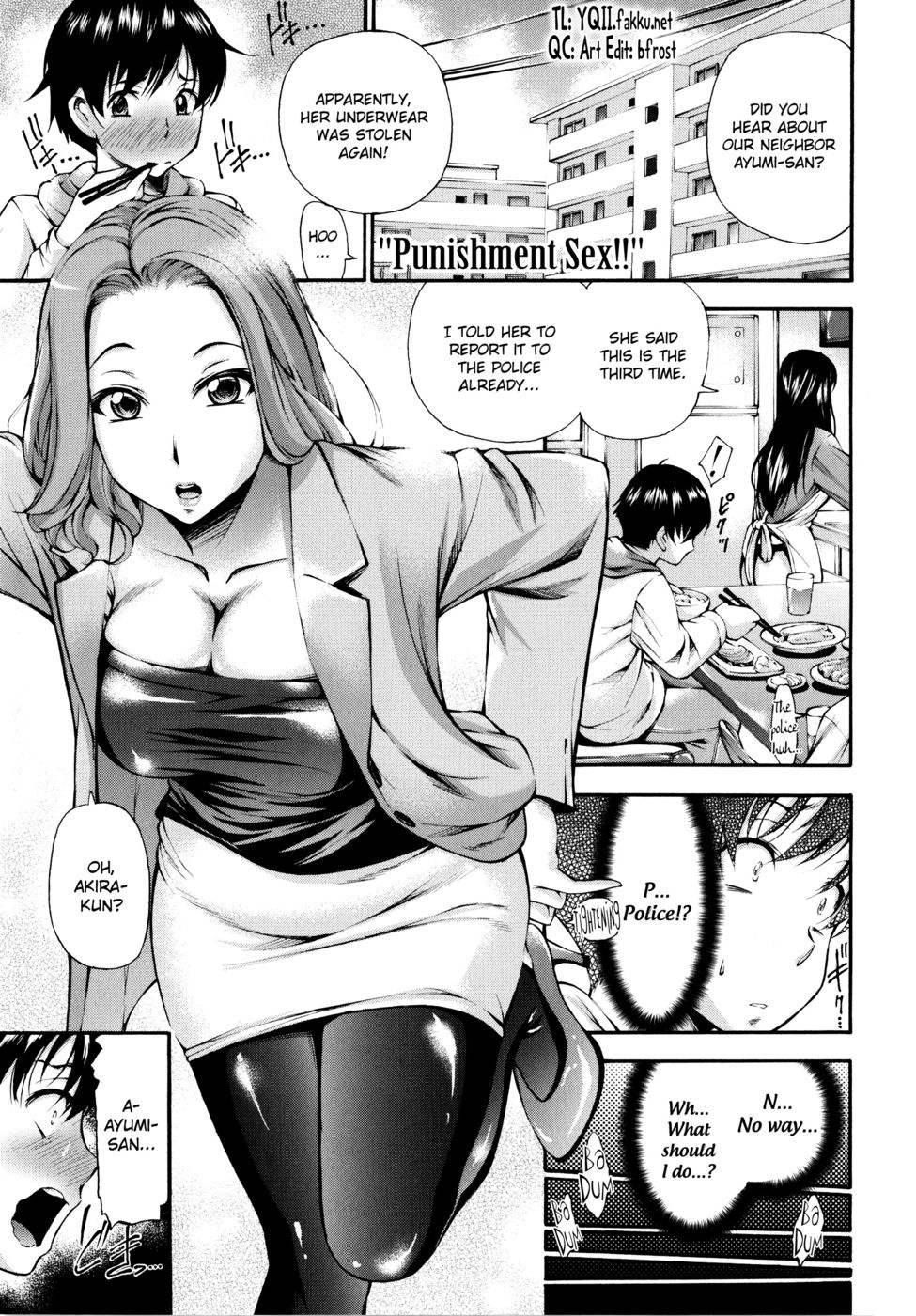 Hentai Manga Comic-Houkei Nama Ijiri-Chapter 2-Punishment Sex !-1